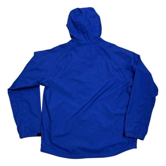 TIMBERLAND Waterproof Windbreaker Designer Casual Blue Jacket Mens Large - Picture 3 of 7